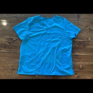 Teal Scrubstar top L